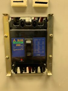 名古屋市東区のマンション専有部にてアンペア増設電気工事