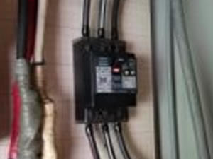 電気工事施工事例 アンペア変更